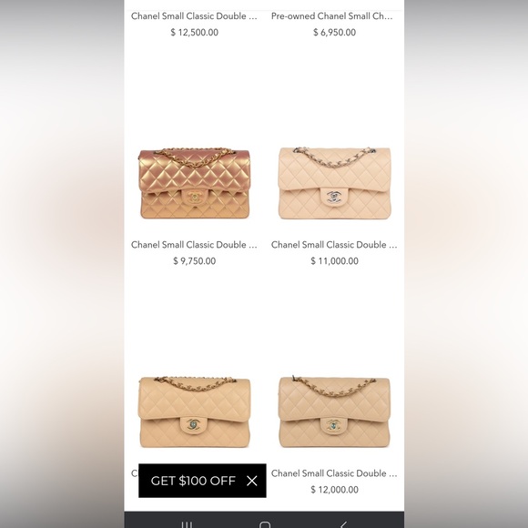 Chanel Jumbo Ivory/Grey ombré stripe bag Limited Edition price firm - Picture 3 of 17